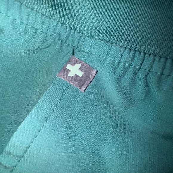 Figs Scrub Pants Womens Green Zamora Jogger Technical Collection Bottom Sz S EUC - Picture 8 of 15